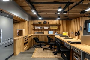 Aménager un coin menuiserie et travail du bois complet dans un garage de 15m²