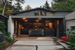 Aménager un garage attenant à la maison : stopper les nuisances sonores et odeurs