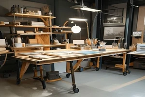 Atelier mobile : concevoir un établi sur roulettes ultra-pratique
