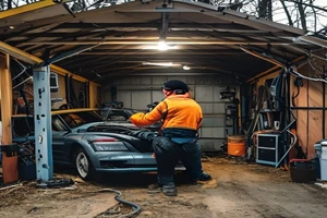Comment isoler thermiquement et phoniquement son garage pour bricoler en hiver