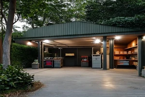 Comment convertir la sous-pente d'un garage en zone de rangement accessible