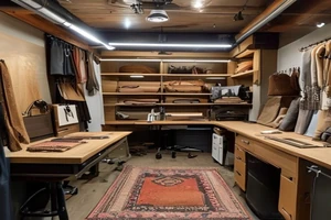 Comment aménager un atelier de cuir et maroquinerie dans son garage