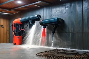 Comment installer un nettoyeur haute pression fixe ou mural dans son garage