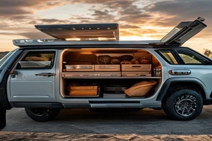 Créer un module cuisine tiroir amovible pour le coffre de son SUV