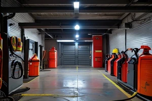 Guide de sécurité incendie : extincteurs et détecteurs pour le garage
