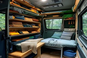 Solutions de rangement suspendu et organisateurs de sièges pour road-trip