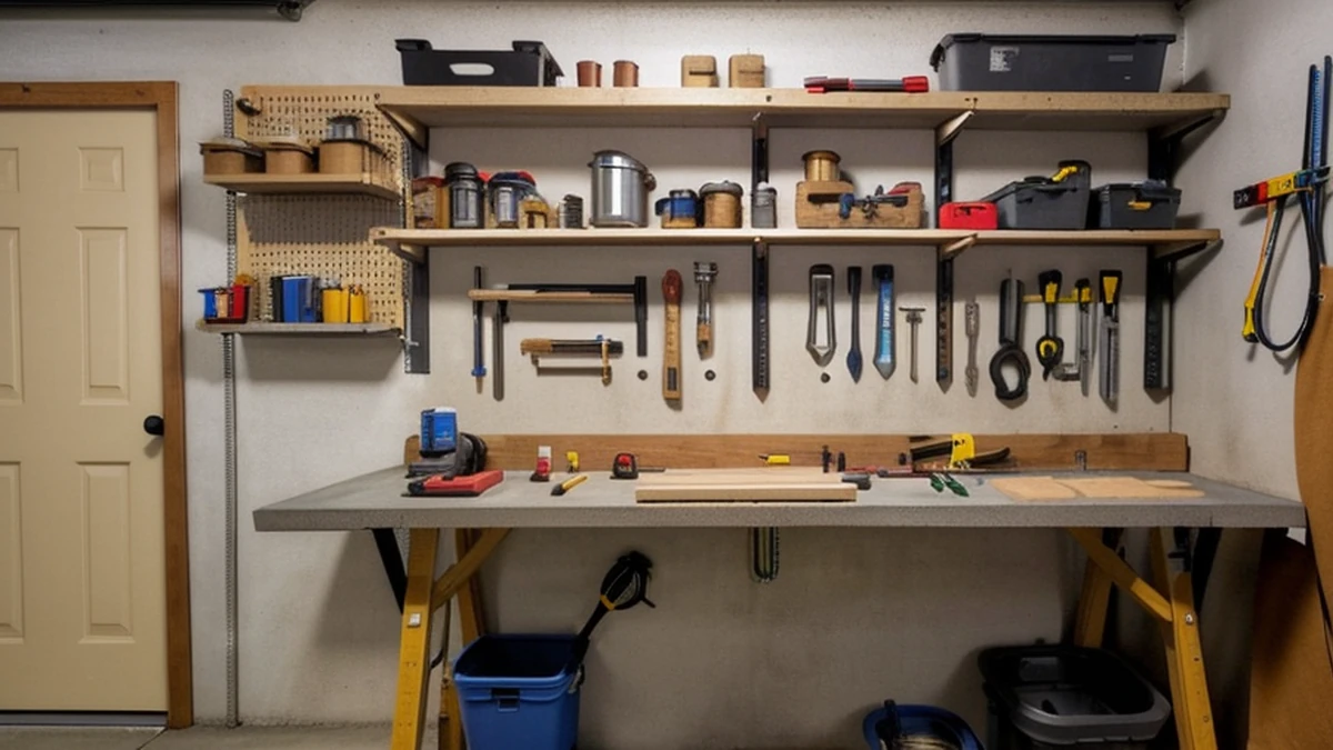 Aménager un coin menuiserie et travail du bois complet dans un garage de 15m²