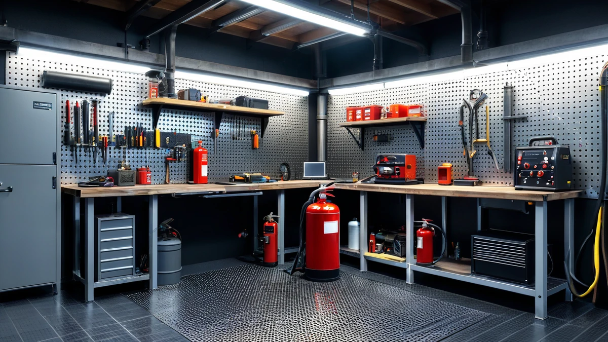 Comment configurer une zone de soudure sécurisée dans son garage