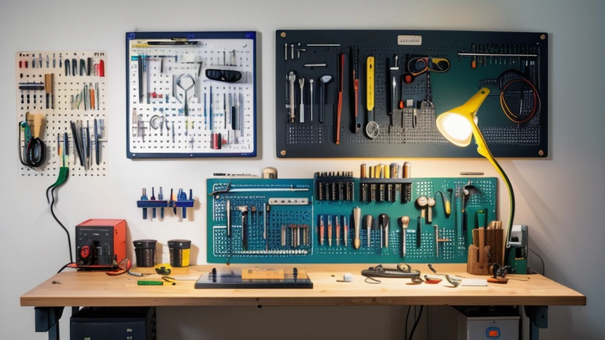 Concevoir un atelier d'électronique propre et bien équipé