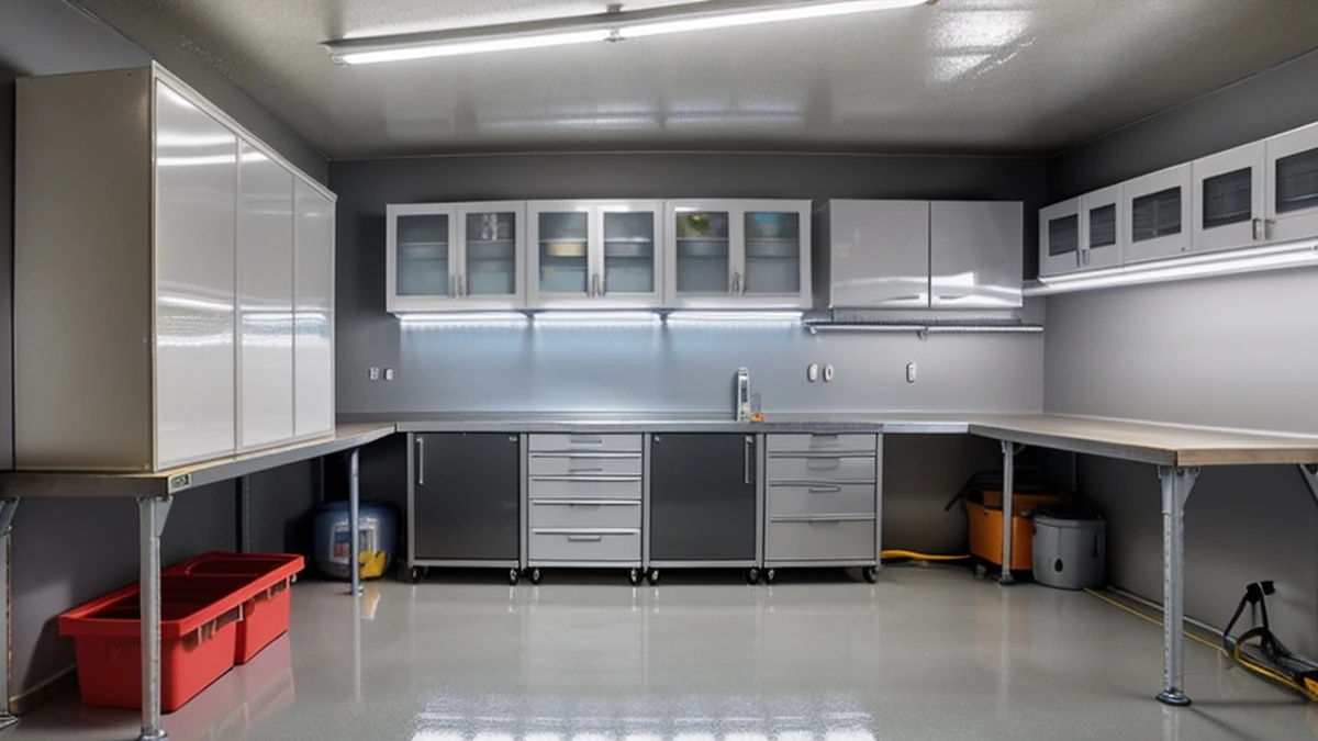 Quel est le meilleur revêtement de sol pour un garage propre et résistant ?